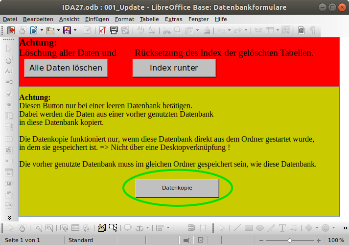 Daten importieren