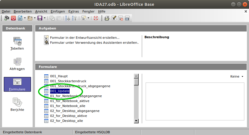 Update starten