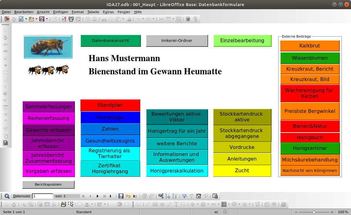 Hauptformular